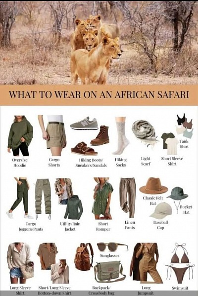 African safari gear...