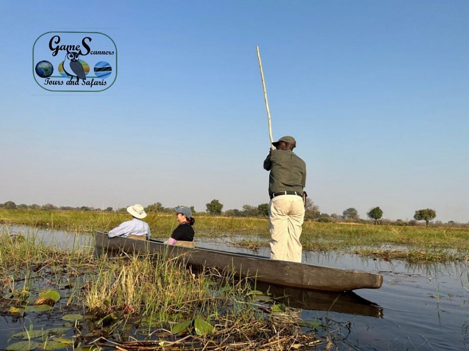 Mokoro in the Okavango delta