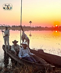 Pick up in Maun morning after breakfast at 07:30 am, then 2 hours transfer drive to mokoro station. When activity has began there is an island stop for bush walk + lunch, after its a return back to catch up with Maun town arrival time around 3-5 pm.