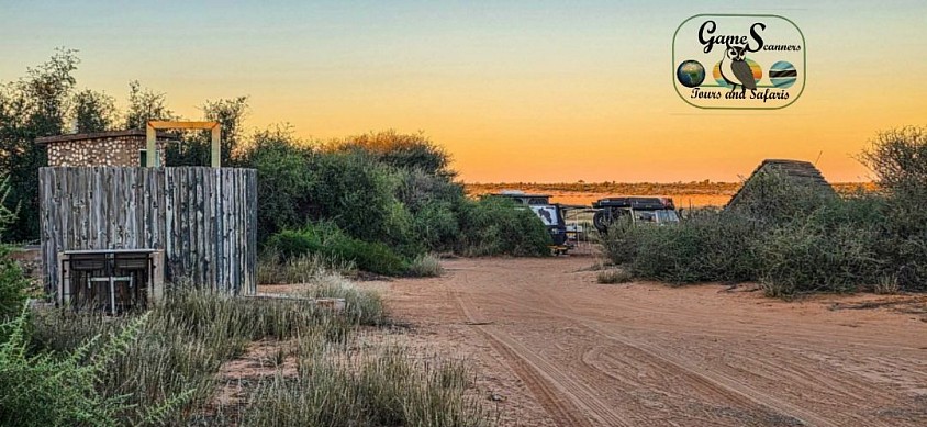 Ciesta times in Mabuasehube game reserve